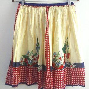 Anna Sui Printed Pleated Skirt